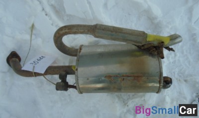 Задняя часть глушителя от Chevrolet Spark M200 2005-2010 - купить Саперке