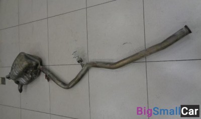 Задняя часть глушителя от Mercedes-Benz E-Klass W211 2002-2009 - купить Саперке