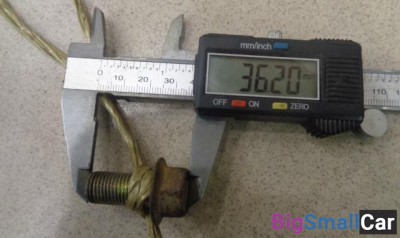 Болт крепления суппорта заднего от Mitsubishi Mirage 5 1995-2003