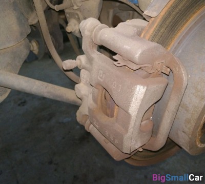 Nissan teana j32 суппорт задний левый