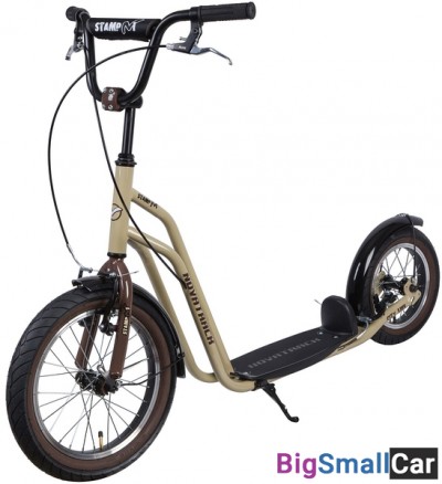 Самокат внедорожный 16STAMPN1CL.BG8 NOVATRACK - купить Саперке