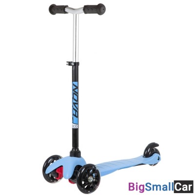 Детский самокат-кикборд 120H.DISCOKIDS.BBL20 NOVATRACK - купить Саперке