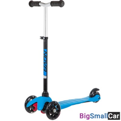 Детский самокат-кикборд 120H.DISCOKIDS.BGBL20 NOVATRACK - купить Саперке