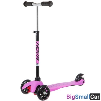 Детский самокат-кикборд 120H.DISCOKIDS.BPN20 NOVATRACK - купить Саперке