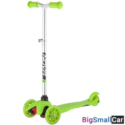 Детский самокат-кикборд 120H.DISCOKIDS.GN20 NOVATRACK - купить Саперке