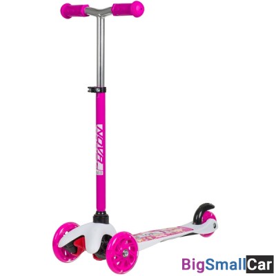 Детский самокат-кикборд 120H.DISCOKIDS.SWPN20 NOVATRACK - купить Саперке