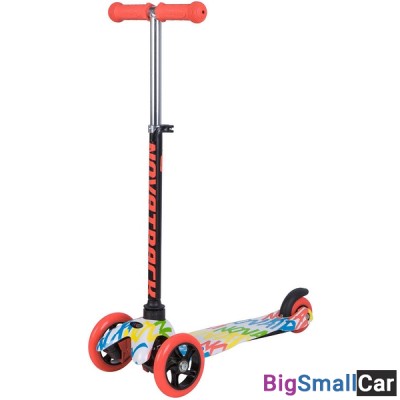 Детский самокат-кикборд 120H.DISCOKIDS.WMC8 NOVATRACK - купить Саперке