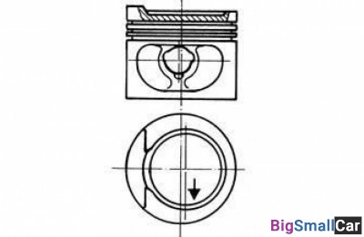 Поршень поштучно autowelt PN51050 1.6 81.0