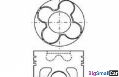 Поршень поштучно autowelt PN51241 2,5TDI 78.3 плюс 0.5