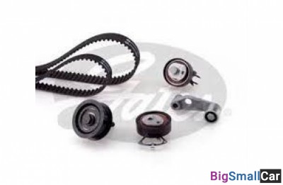 Комплект грм gates K015565XS 2 ремня  плюс  4ролика