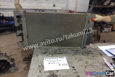 Радиатор двс Toyota Auris E150 - купить Саперке