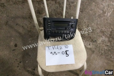 Магнитофон Toyota Vitz 10 модель 99-05г - купить Саперке