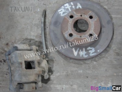 Суппорты и тормозные диски Nissan - купить Саперке