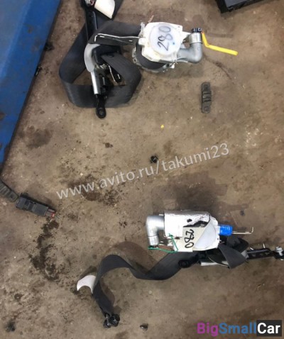 Ремни безопасности Mitsubishi Lancer X - купить Саперке