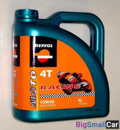 Масло моторное REPSOL MOTO RACING 4T 10W40 4L 6013/R