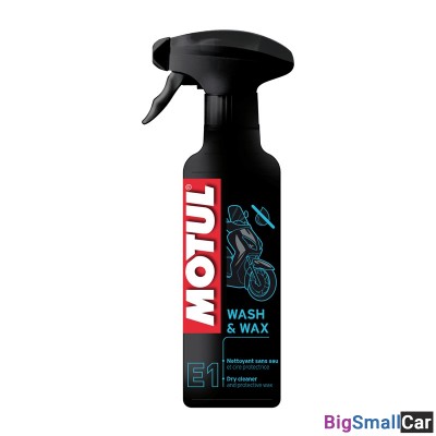 Очиститель пластика MOTUL WASH and WAX E1 400ml - купить Саперке