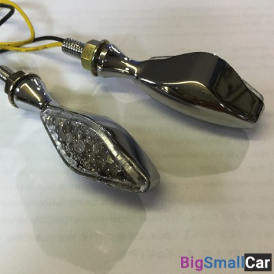 Поворотники на ножке EMGO METAL BODY/CHROME 61-66290 - купить Саперке