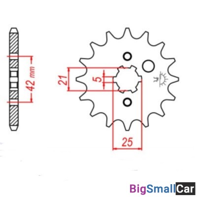 Звезда ведущая JT JTF569.13 - купить Саперке