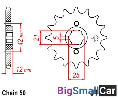 Звезда ведущая JT JTF571.16 - купить Саперке