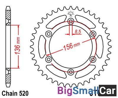 Звезда ведомая JT JTR822.43 - купить Саперке