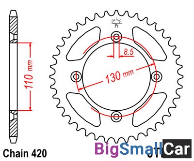 Звезда ведомая JT JTR215.50 - купить Саперке