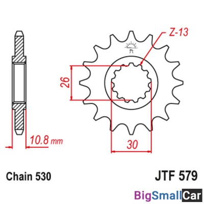 Звезда ведущая JT JTF579.15 - купить Саперке
