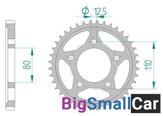 Звезда ведомая AFAM 10605-41 (JTR1334.41) - купить Саперке