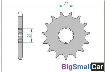 Звезда ведущая AFAM 22900-16 (JTF423,16) - купить Саперке