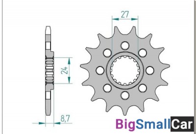 Звезда ведущая AFAM 22902-16 (JTF1423.17)  520 - купить Саперке