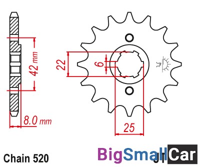 Звезда ведущая JT JTF281.13 - купить Саперке