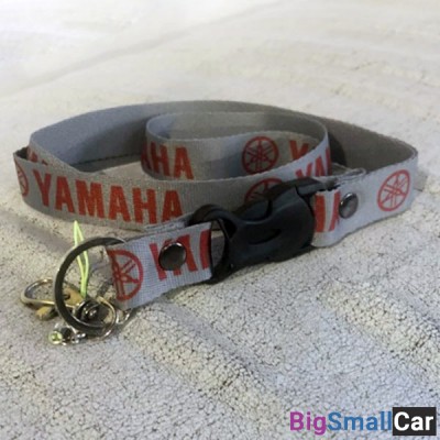 Шнурок для ключей YAMAHA grey/red Y90-466 - купить Саперке