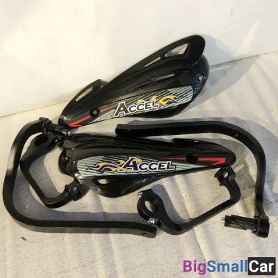 Защита руля,лопухи Accel 22mm black HGS-10 - купить Саперке