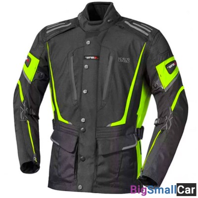 Куртка текстиль IXS Powell blk/yellow L X55032-350-L - купить Саперке