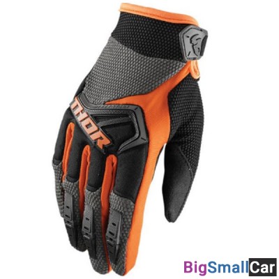 Перчатки THOR S8 Spectrum blk/orange M 3330-4640