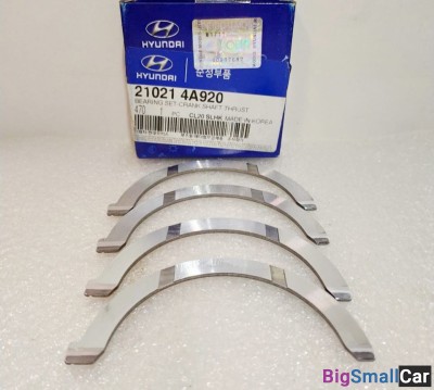 Полукольца коленвала Hyundai Porter 2 210214A920 - купить Саперке