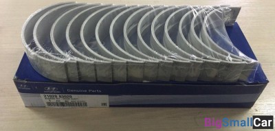 Вкладыши коренные Hyundai D6AC D6AB 2102083020 - купить Саперке