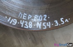 Диск тормозной перед. (34 Тормозные механизмы) 34116785675