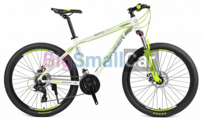 Горные велосипеды PIONEER MASTER 26 AL/19 white-green-gray