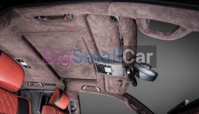 Перетяжка салона Volvo V70 R кожей и алькантарой - купить Саперке